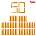 Toy sniper bullets, toy rifle, plastic shells 50 PCS.