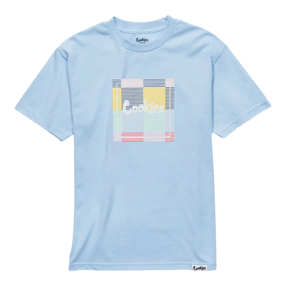 Cookies Classic Arch Logo T-Shirt Men Powder Blue