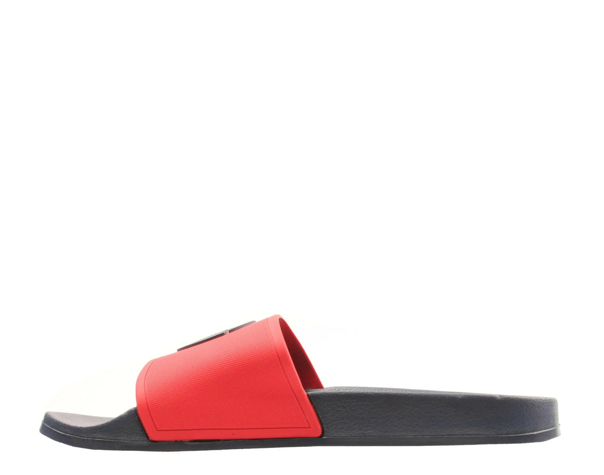 Sergio Tacchini Triods Men Slides Tango Red/Navy