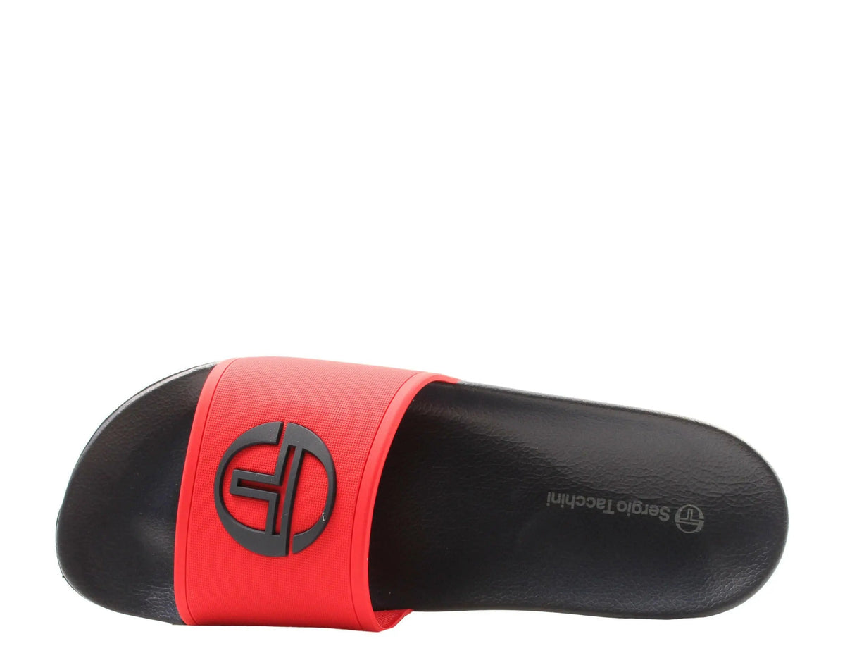 Sergio Tacchini Triods Men Slides Tango Red/Navy