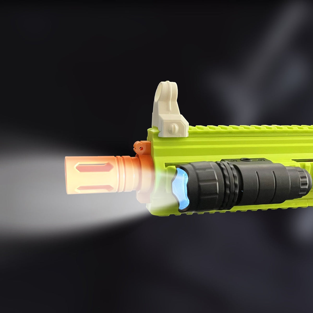 Toy gun accessories with rails,  accessories collection.infrared laser, toy tactical flashlight, scope.