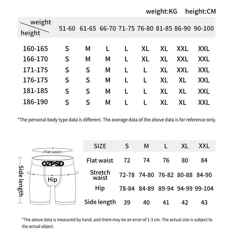 1Pcs Sexy Men Underwear Boxers Men's Panties Lingerie Breathable Printed Male Underpants Plus Size Man Boxer Briefs Mens Trunks