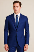 2 Piece Wool Suit -Royal