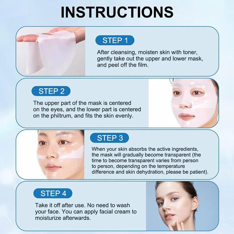 Mandotos Face Mask Pore Shrink Moisturizing Deep Hydration