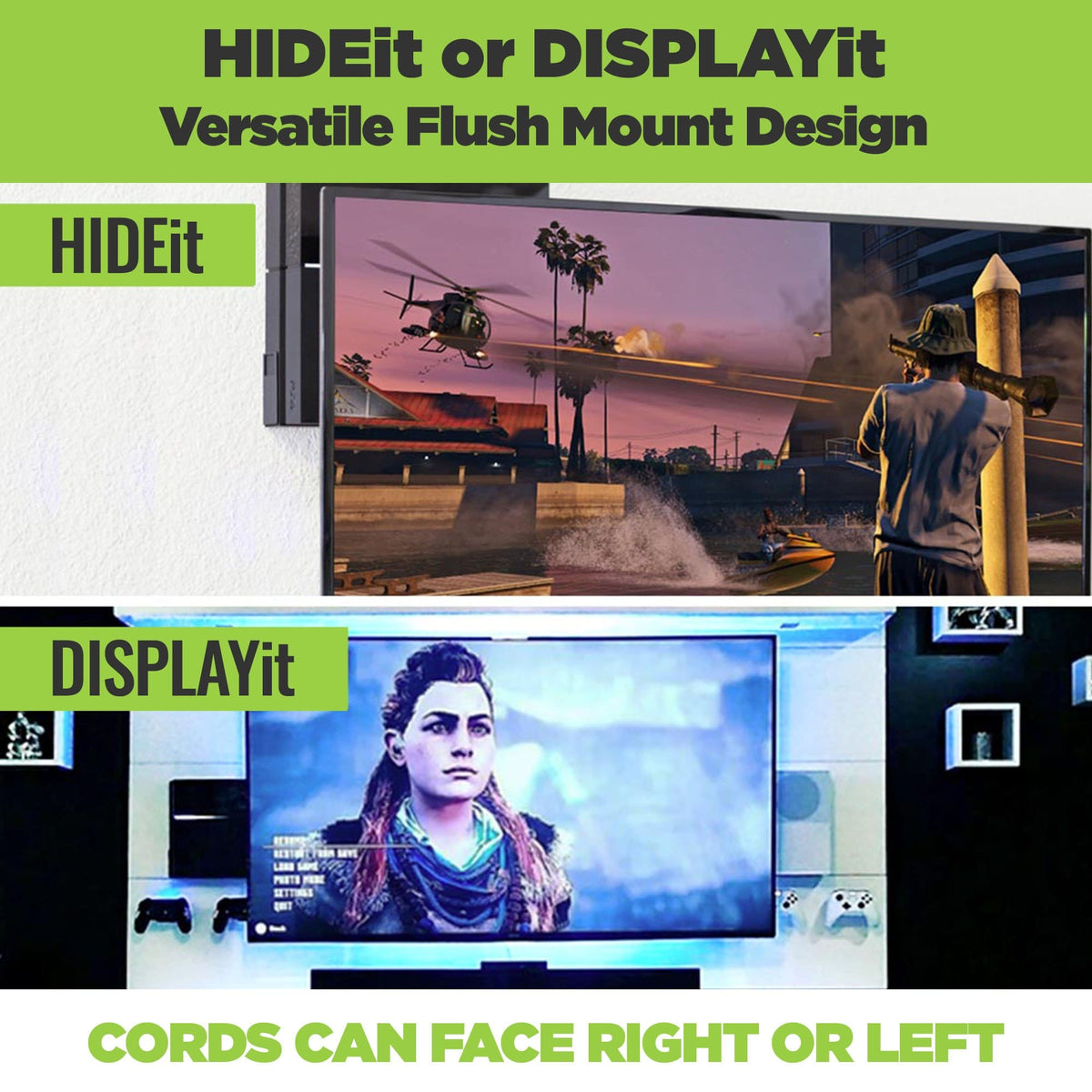 HIDEit 4 | PlayStation Original PS4 Wall Mount