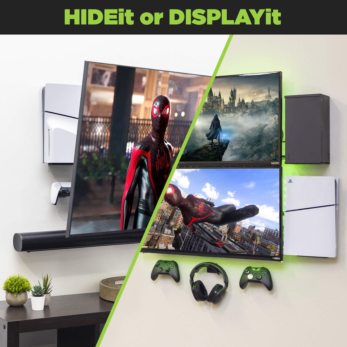 HIDEit PS5S | Sony PlayStation PS5 Slim Mount