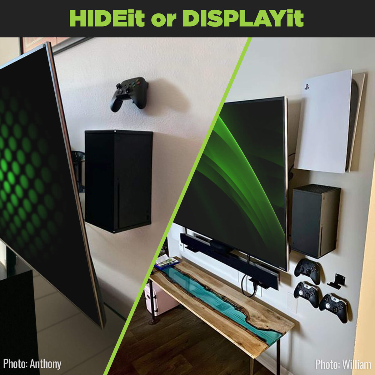 HIDEit Series X | Microsoft Xbox Series X Mount