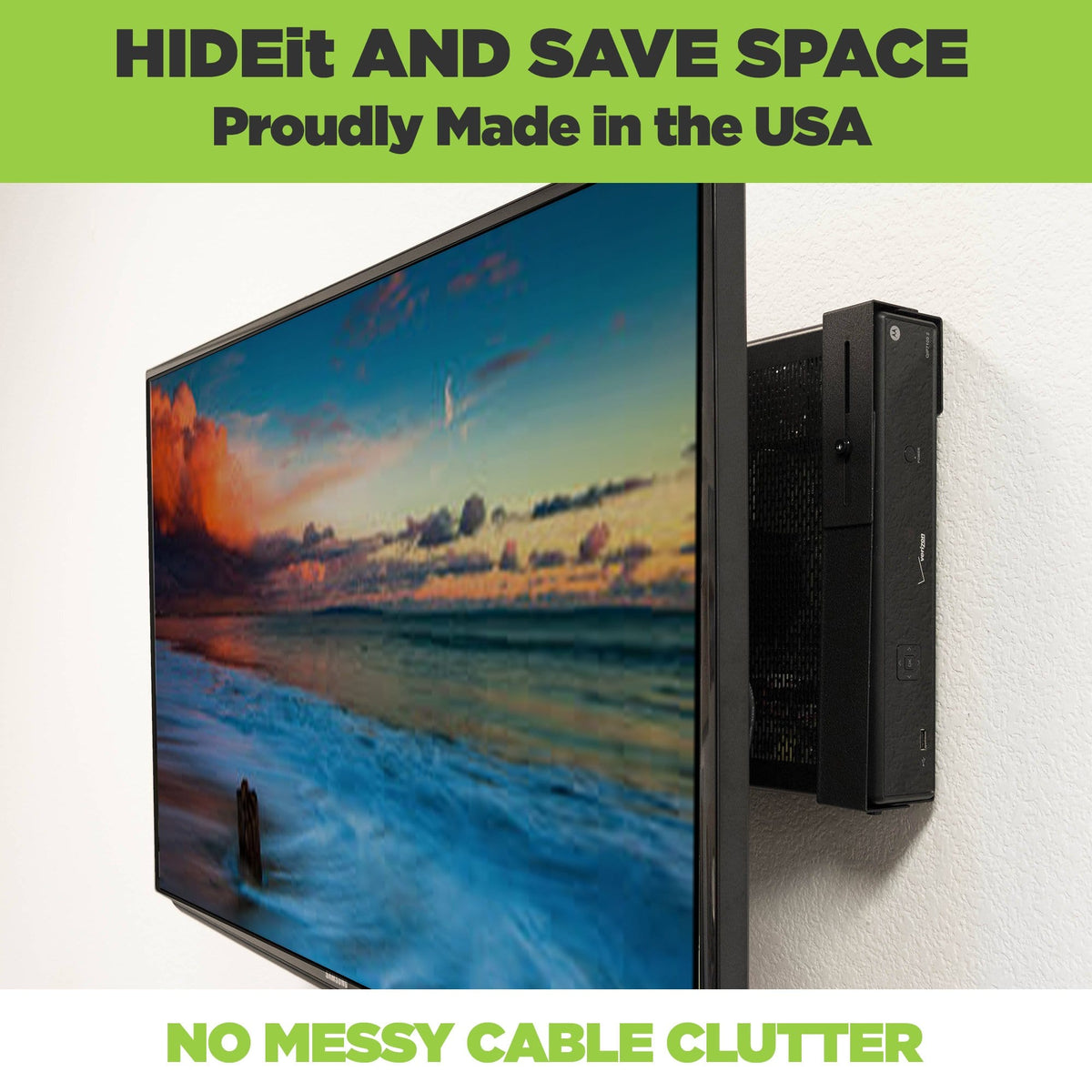 HIDEit Uni-MW | Adjustable Medium+Wide Component Mount