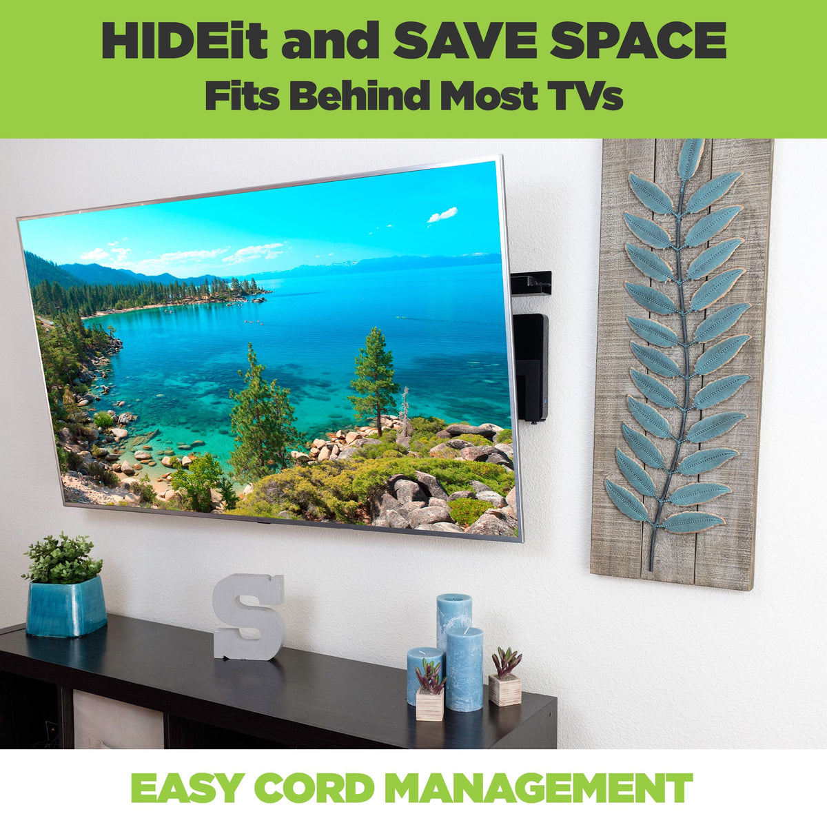 HIDEit Uni-PB | Universal Power Brick Wall Mount