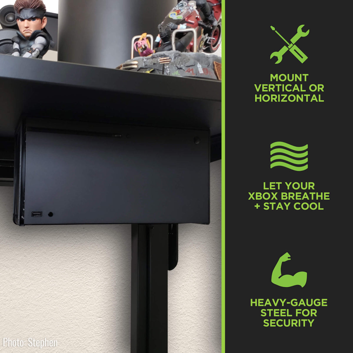 HIDEit Series X | Microsoft Xbox Series X Mount