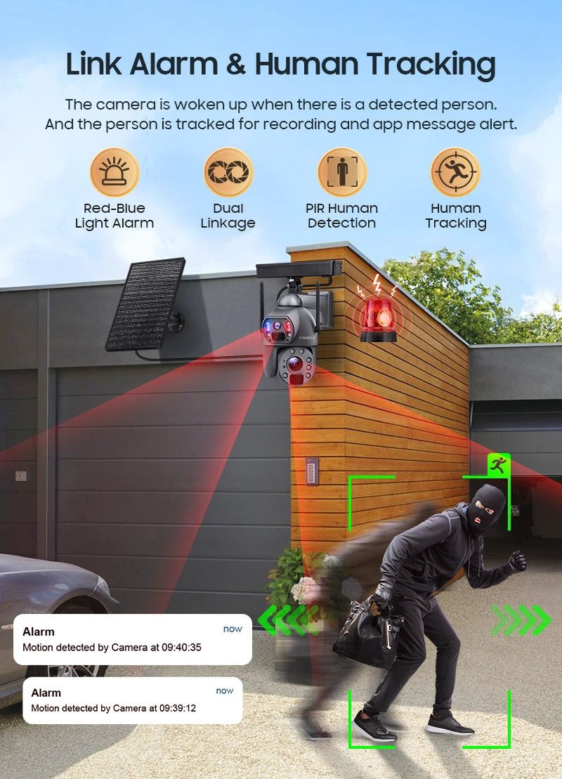 4G Solar HD Security Camera - Ultimate Protection