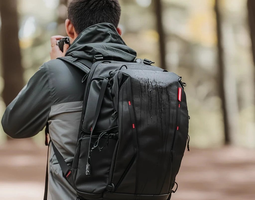 SLR Camera Backpack - Twilight Camo