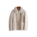 Luxurious Women's Sheep Shearling Coat