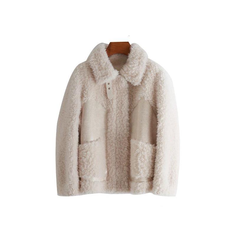 Luxurious Women's Sheep Shearling Coat