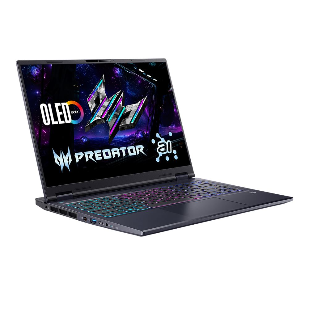 Acer Predator Triton 14 AI Copilot+ PC PT14-52T-985W OLED 14.5" Gaming Laptop Computer - Charcoal Black