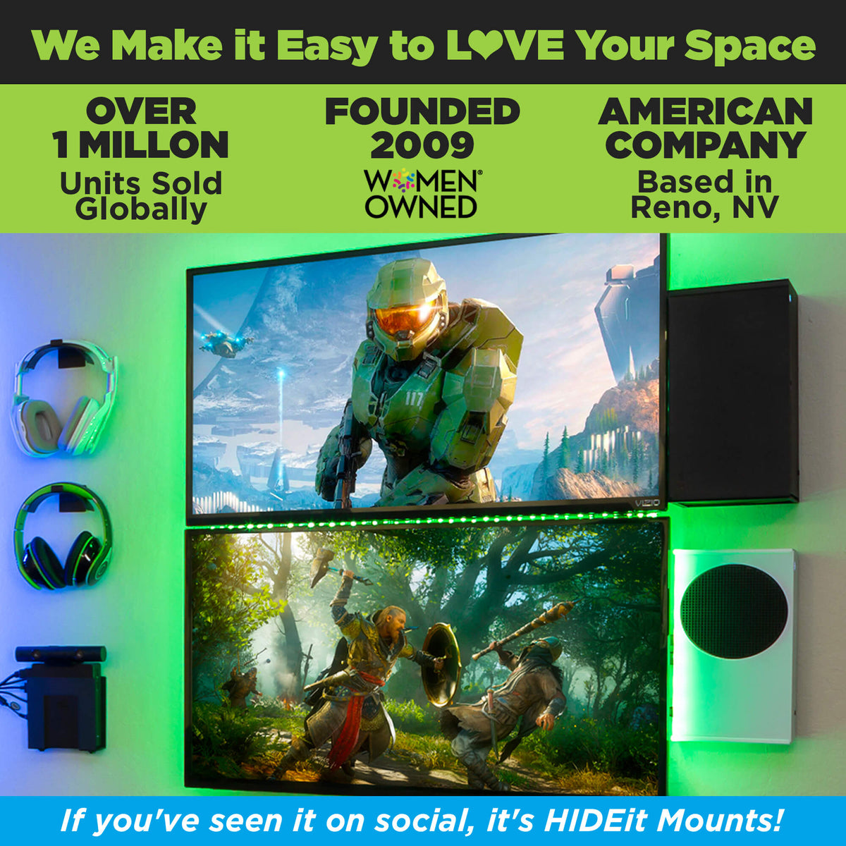 HIDEit Series S | Microsoft Xbox Series S Mount