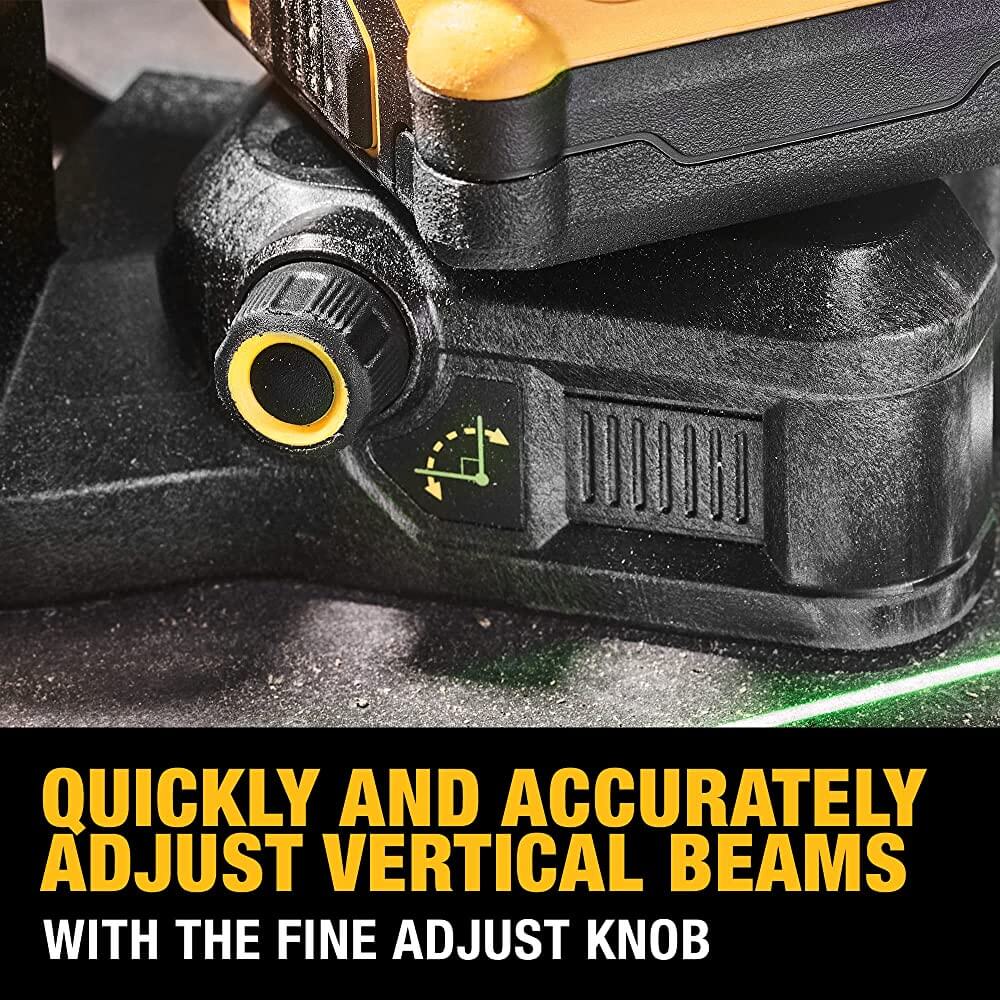 DEWALT DCLE34030G 20V MAX* 3 x 360 Green Laser