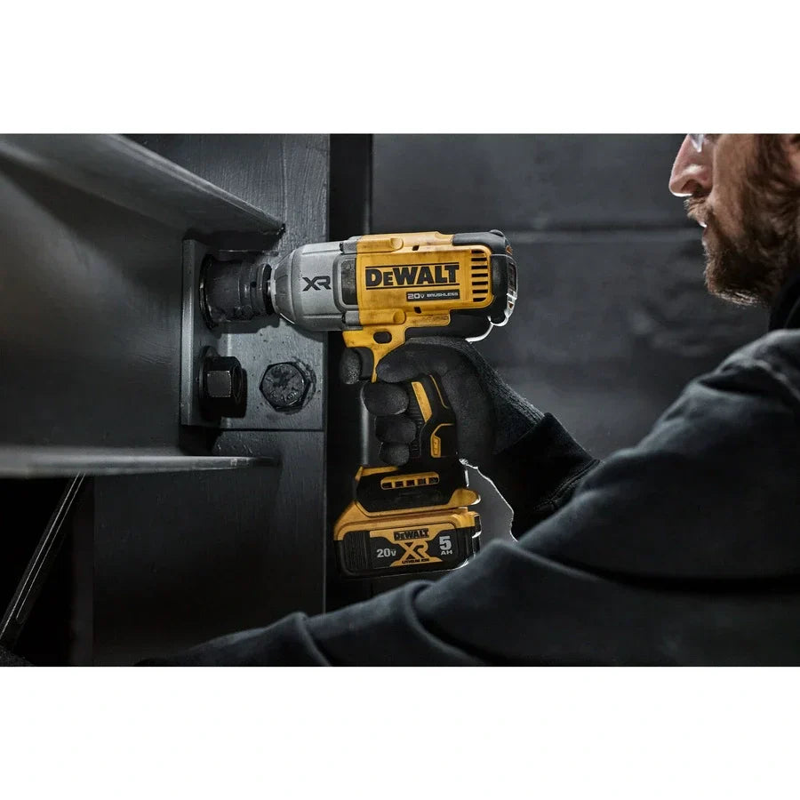 DEWALT DCF900B 20V MAX* XR® 1/2 In. High Torque Impact Wrench with Hog Ring Anvilhless 1/2" Impact Wrench (Tool Only)