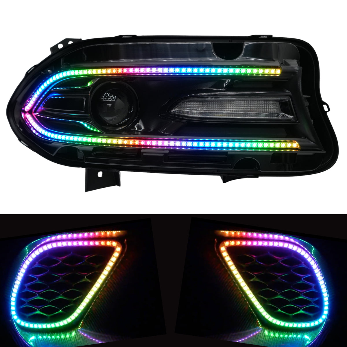 Dodge Charger Flow Series DRL Boards (2015-2023)