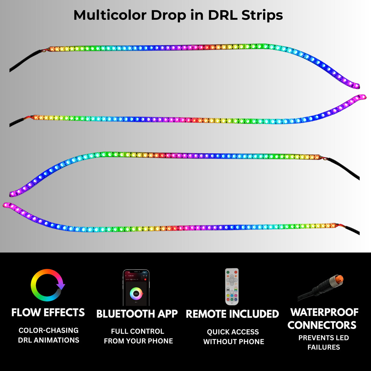 Dodge Charger Flow Series DRL Boards (2015-2023)