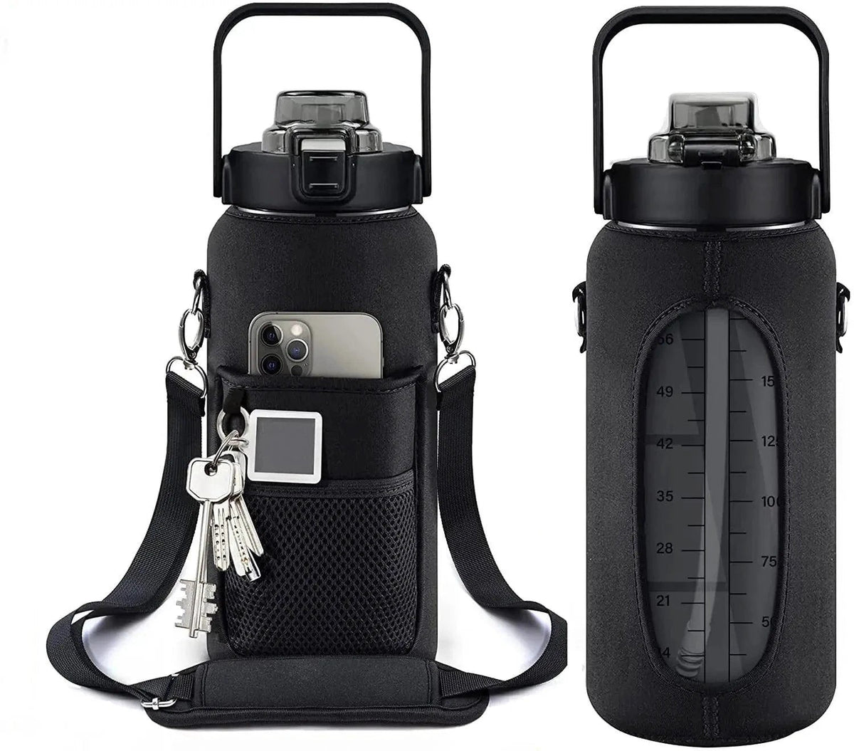 64oz Motivational Hydration Bottle
