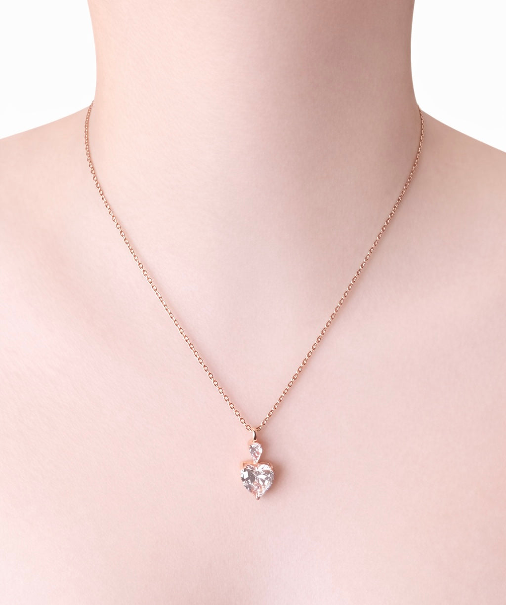 Lucy Heart Necklace- 18"