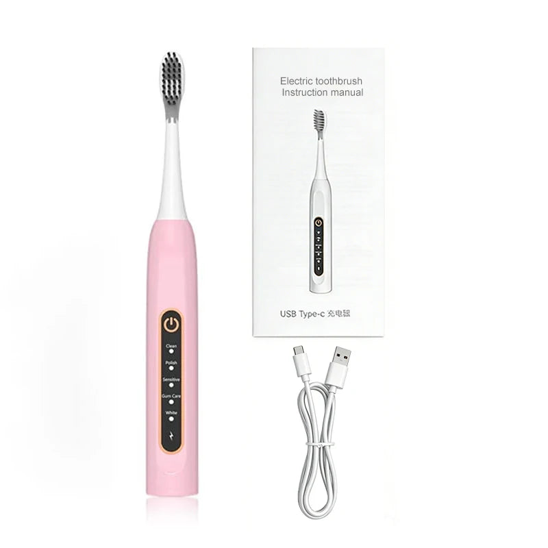 Us Warehouse Products Electric Toothbrush Generic Deep Clean Electric Toothbrush With Charger Travel Case