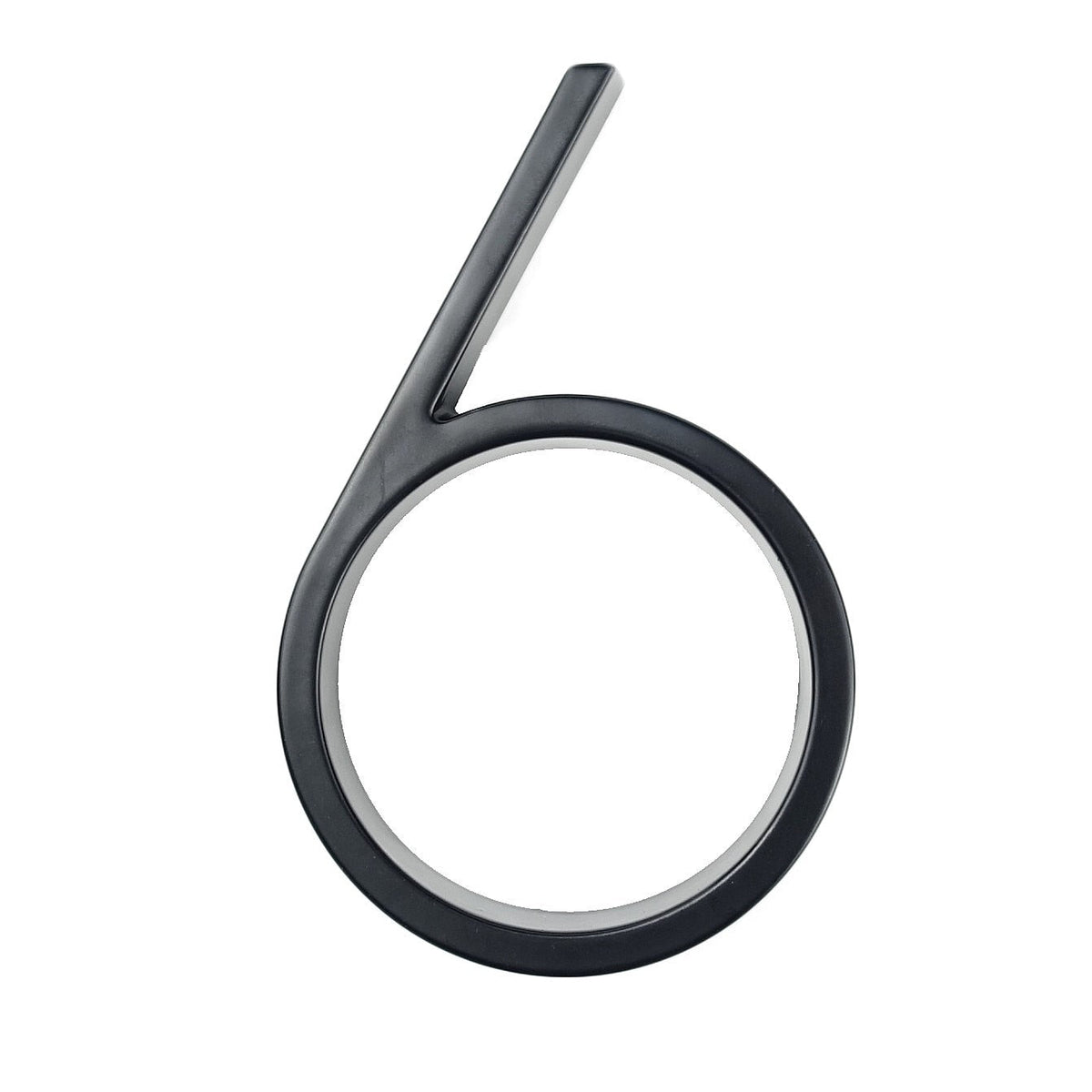 Floating Exterior House Number 5inch Doorplate Letters Metal Address Sign Plate Outdoor Door Plaque Number Dash Slash Sign #0-9