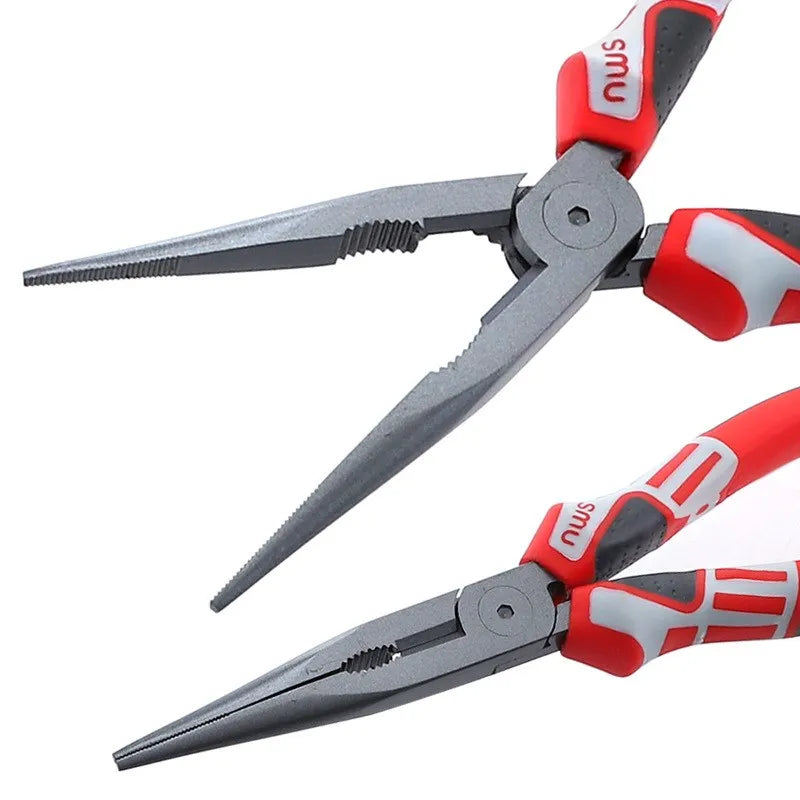 6''/7''/8”Multifunctional Wire Cutter German Electrician's Pliers Thickened Clamp Head Chrome Vanadium Steel Electrician Tools