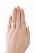 Heart Stacker Ring- Gold