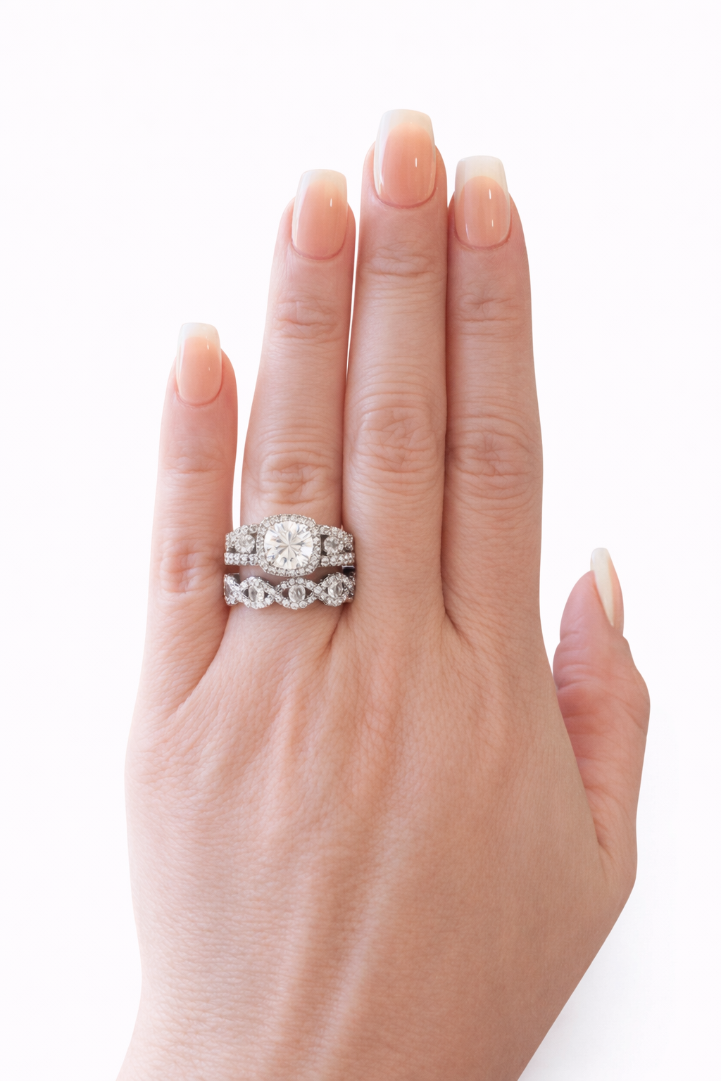 Genevieve 2 Piece Ring Set