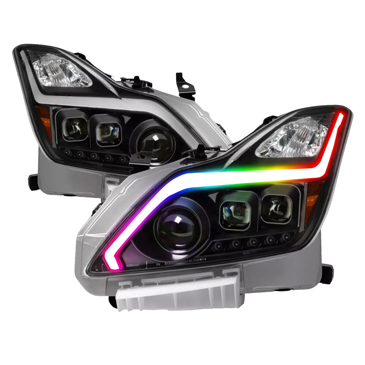 (2010-2013) Infiniti G37 Multicolor Flow DRL Boards (for Spyder Headlights only)