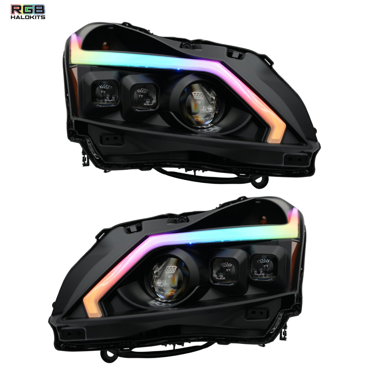 (2010-2013) Infiniti G37 Multicolor Flow DRL Boards (for Spyder Headlights only)