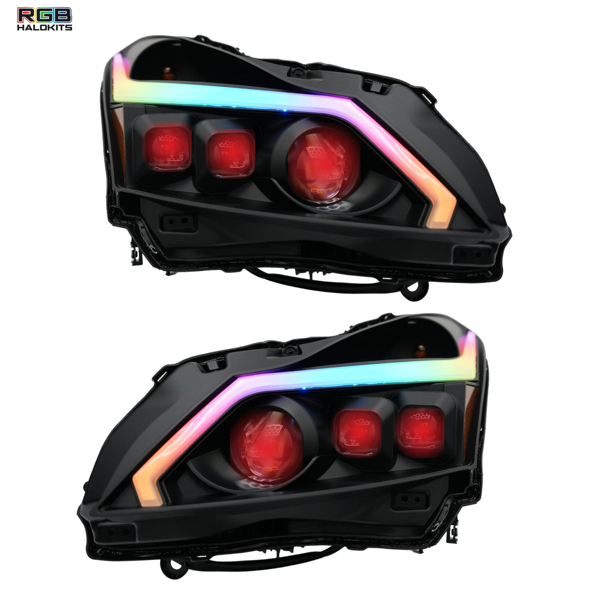 (2010-2013) Infiniti G37 Multicolor Flow DRL Boards (for Spyder Headlights only)