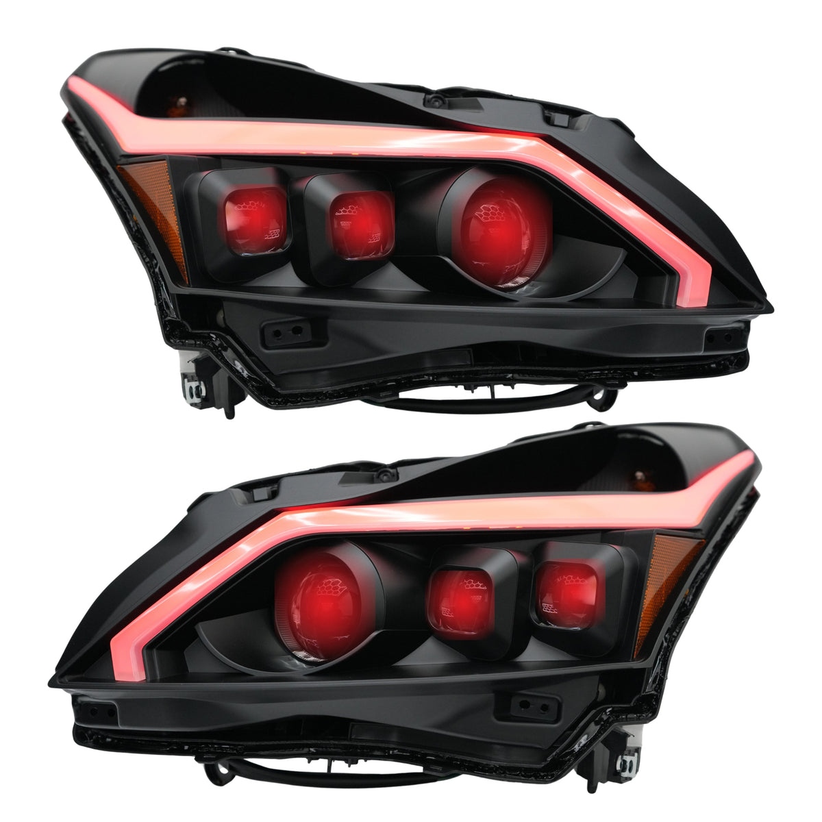(2010-2013) Infiniti G37 Multicolor Flow DRL Boards (for Spyder Headlights only)