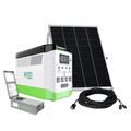 High Capacity Lithium 1800 Solar Generator and Transfer Switch