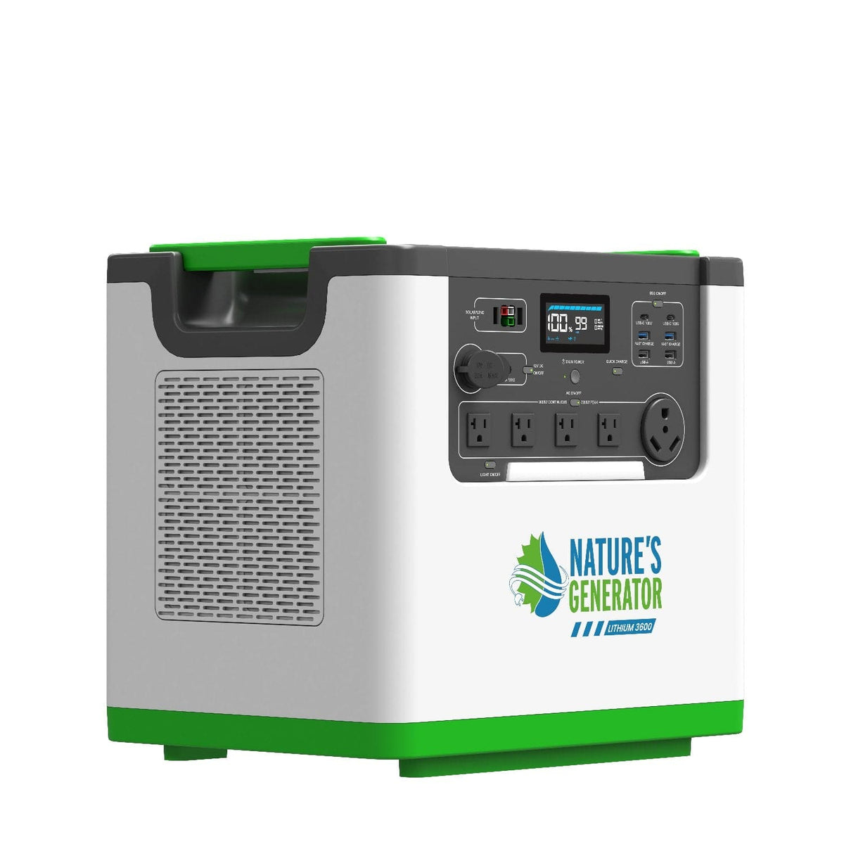 Nature's Generator Lithium 3600 Solar and Wind Generator