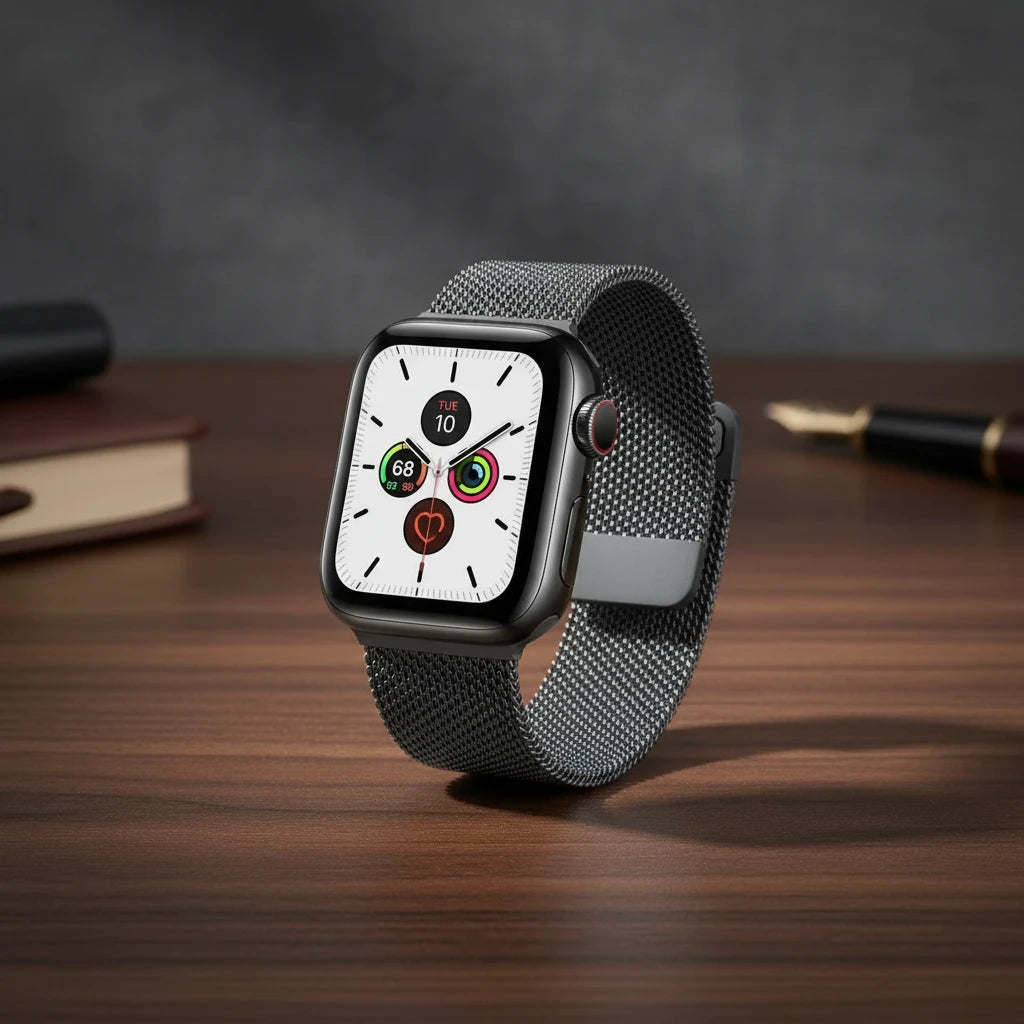 Magnetic Strap for Apple Watch For Magnetic Double Section Strap for Apple Watches For 38mm-40mm-41mm