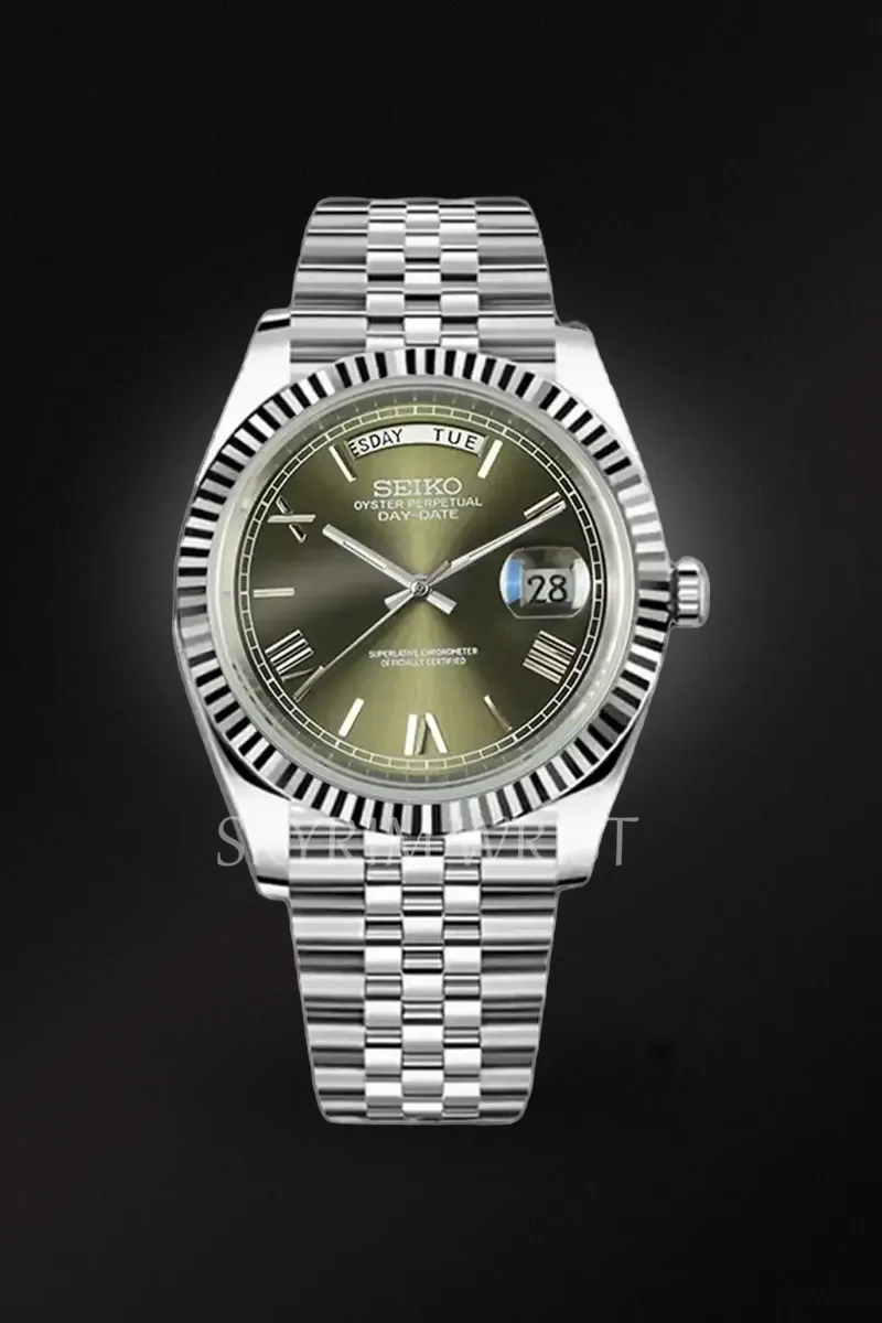 Mod Day-Date Green