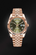 Mod Day-Date Rose Gold Green