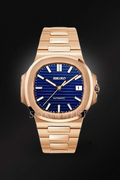 Mod Nautilus Rose Gold Blue