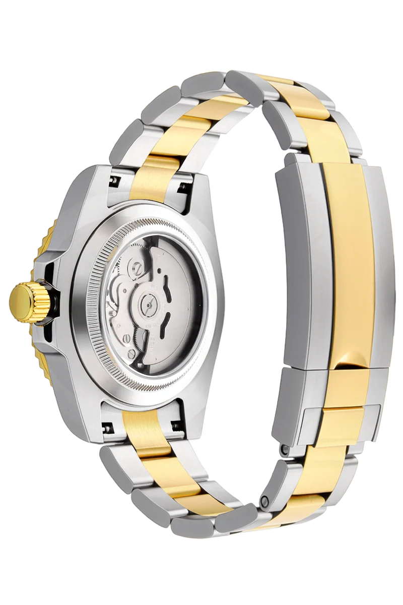 Mod Submariner Two-Tone Gold Blue