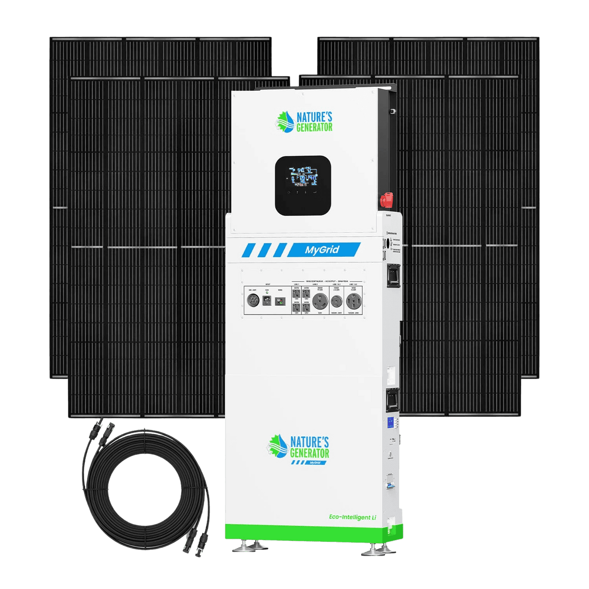 MyGrid 10K Solar Generator for Home