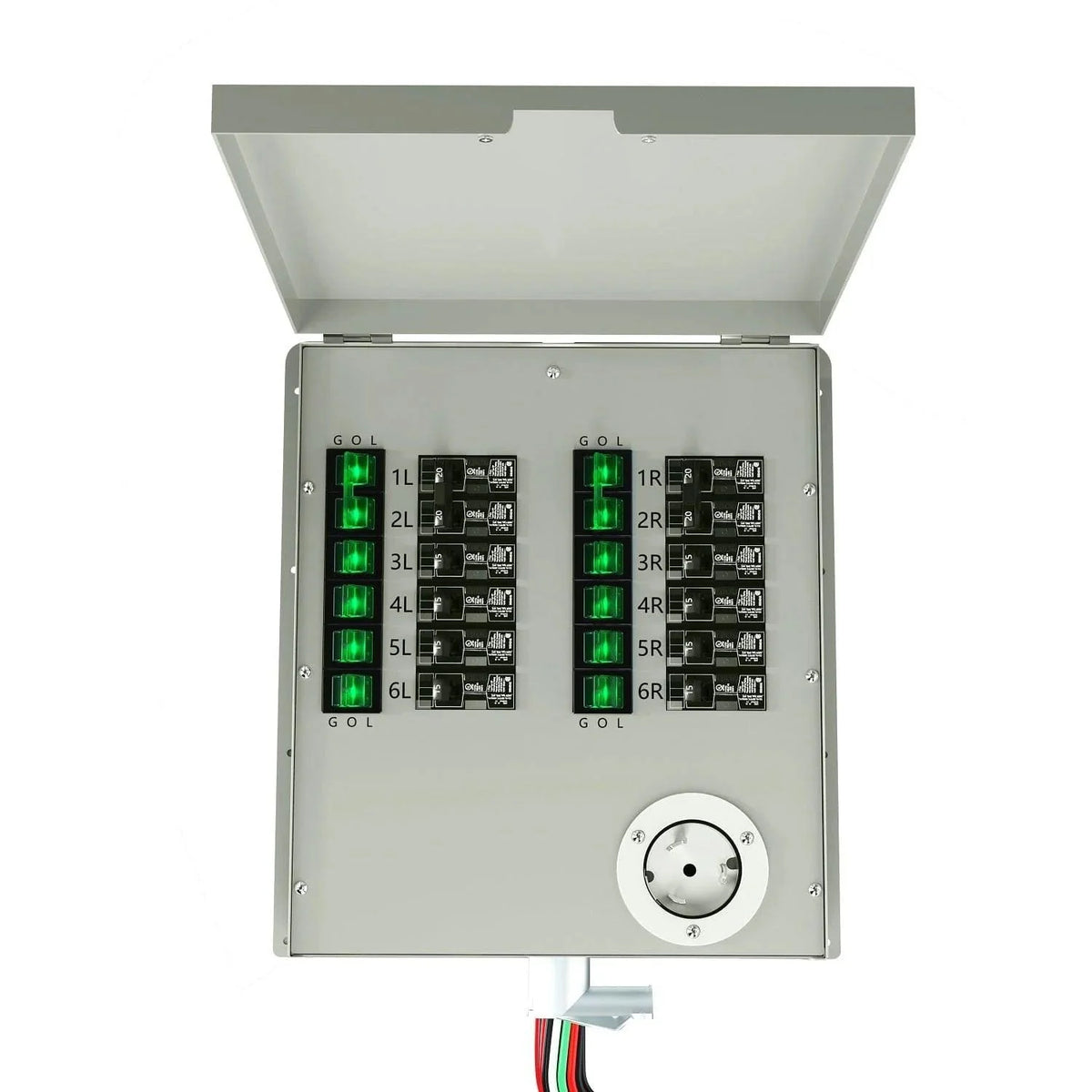 Refurbished - Nature's Generator 120/240V 50A 12-Circuit Non-Automatic Transfer Switch