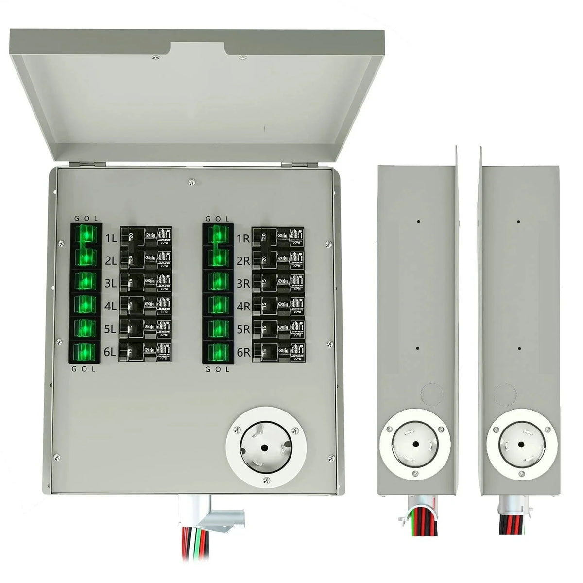 Refurbished - Nature's Generator 120/240V 50A 12-Circuit Non-Automatic Transfer Switch