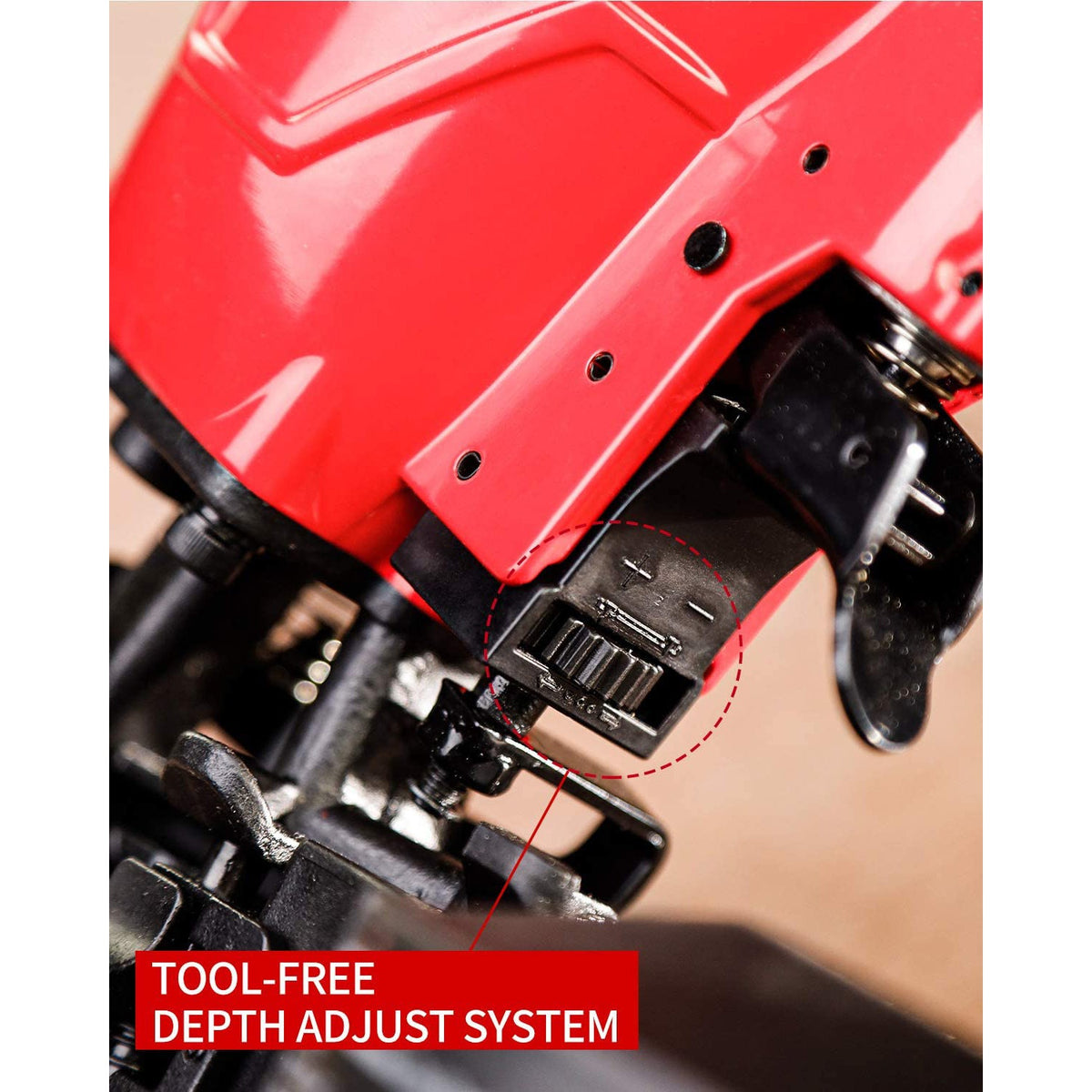 Roofing Nailer with 240 PCS Nails PS6110