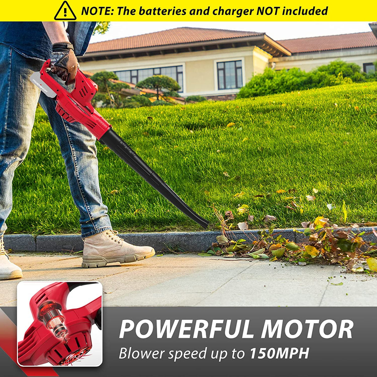 20V Cordless Leaf Blower Tool Only PS76102