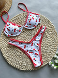 Cherry Print Bikini