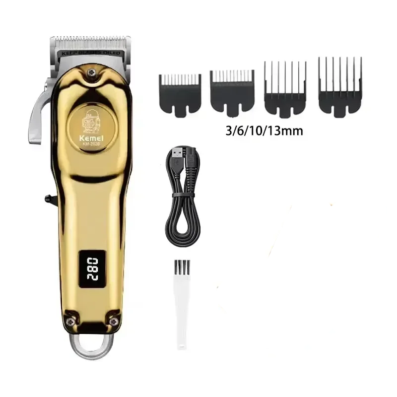 Hair Clipper Kemei KM-2628 KM-678 KM-2024 Professional Electric Beard Clipper Rechargeable Men's Shaver Hair Trimmer Kit Men