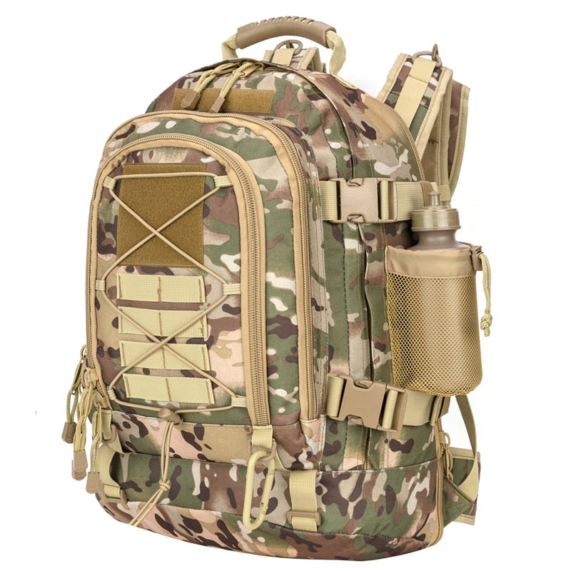 Large Men Backpack Travel Backpacks Waterproof School Bags Outdoor Sport Hiking Bag 60L with Laptop Compartment
